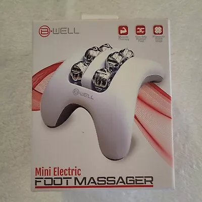 Foot Massager Pain Relief Electric BWell Nonslip Feet Mini Vibrating Roller NIB • $19.99