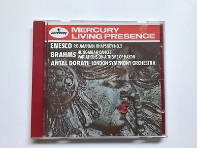 Antal Dorati Conducts Brahms & Enesco Mercury Living Presence CD • £15