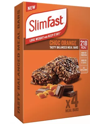 £24 • Buy SlimFast Choc Orange Meal Bars MULTIPACK X3