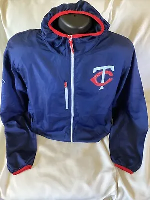 Minnesota Twins 2022 Opening Day SGA Hooded Windbreaker Jacket Adult XL NEW • $29.99