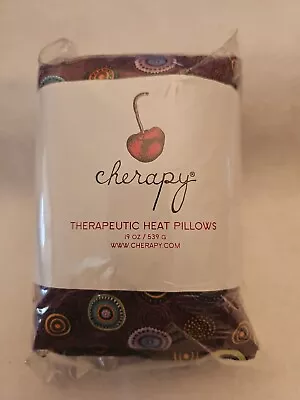 Cherapy Therapeutic Heat Pillows - Microwave Heating Pad – Purple Print • $32