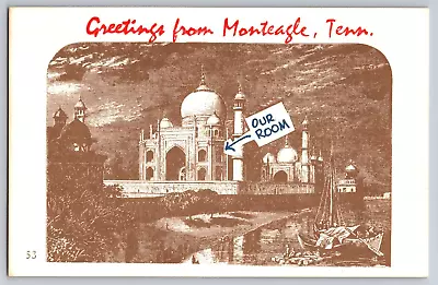 1974 Greetings From Monteagle Tennessee Postcard Palace • $6.99