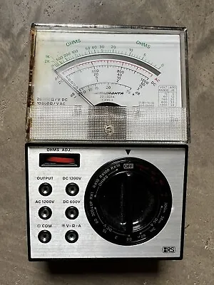 Vintage Micronta  22-202 A Multimeter Working With Case • $23.99