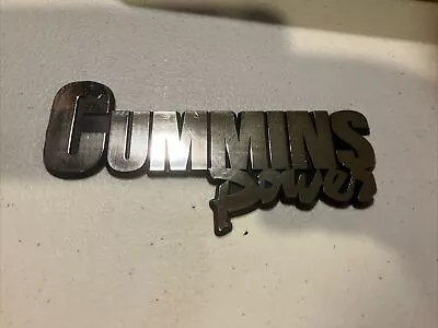 Cummins Power Emblem Chrome And Black 6” Dodge RAM • $19.99