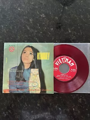 KHANH LY 1969 EP 7” 45 Vietnam Female Vocal Soul Red Vinyl Saigon LE THU RARE • $16.50