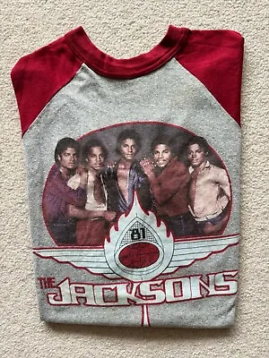 Vintage Concert T-Shirt MICHAEL JACKSON 81 THE JACKSON 5 • $65