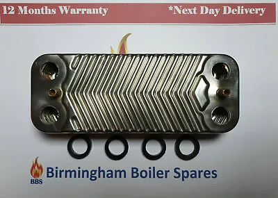 IDEAL ISAR DHW Plate Heat Exchanger EVO HE24 HE 30 35 C22 170995 173957 173545 • £14.95