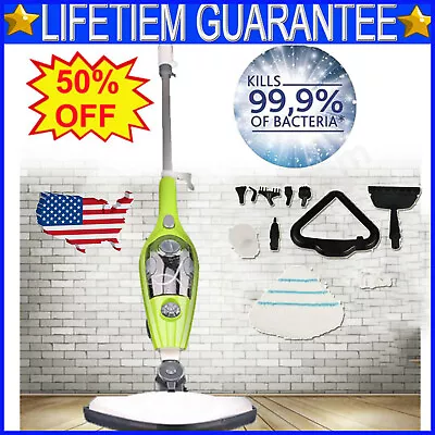  1300w 10 In1 Steam Mop Floor Cleaner Carpet Washer Hand-held Steamer - Cheapest • $64.93