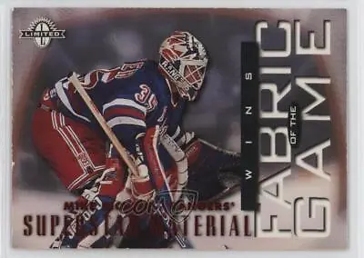 1997-98 Donruss Limited Fabric Of The Game /500 Mike Richter #11 • $18.18