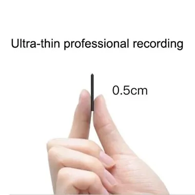 Ultra-Thin Mini Voice Recorder 32GB Digtal Professional Sound Noise MP3 Player • $24.99