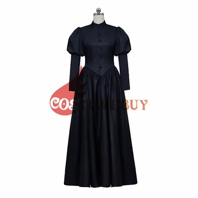 Victorian Mourning Dress Renaissance Medieval Dress  • $43.70