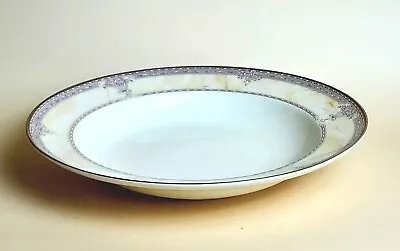 MIKASA Venetian Marble LAC82 Large Rimmed Soup Bowl(s) 9 1/2  Made In Japan • $15.24