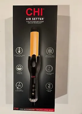 Chi Air Setter 2-in-1 Flat Iron And Curler - New In Box Never Used • $69.99
