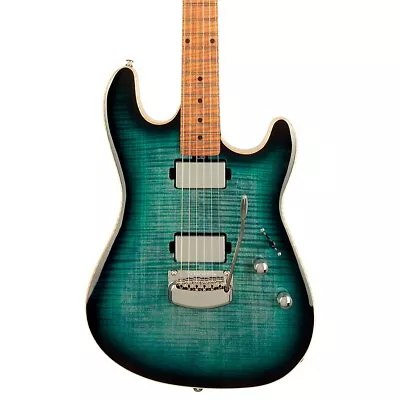 Ernie Ball Music Man Sabre HT Electric Guitar Yucatan Blue • $3799