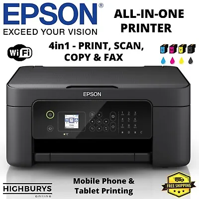 $127.50 • Buy Epson Workforce Printer WF-2910 Wireless Wi-Fi 4in1 Multifunction Colour Inkjet
