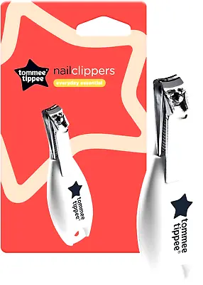 Tommee Tippee Essentials Baby Nail Clippers Rounded Edges And Moulded... • £4.36