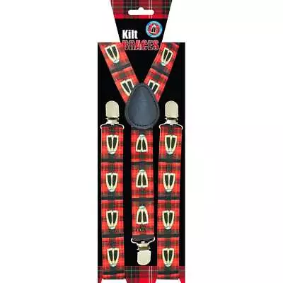 Thistle Products Ltd Instakilt Scottish Tartan Kilt Braces IN01 • £4.99