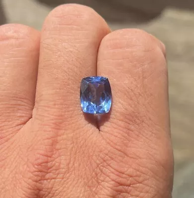 Cushion Cut Natural Loose Tanzanite - 8.90 Carat AAA+ Certified For Ring • $249.99