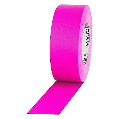 Pro Tapes Neon Pro Gaffer Tape Fluorescent Pink  2  X 50 Yds. • $34