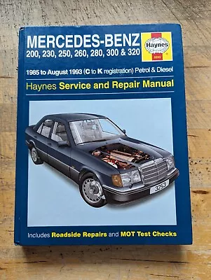 Mercedes Benz 124 Series (Petrol & Diesel) 1985-1993 Haynes Workshop Manual • $13.63