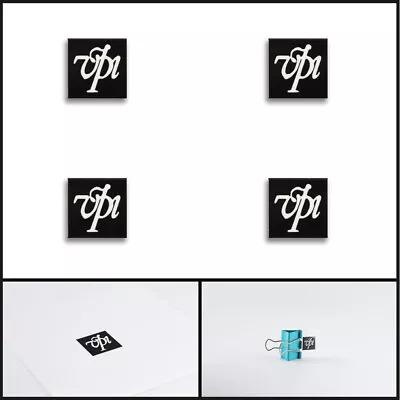 4pcs VPI Turntable Logo Badge 3D Sticker Decal DIY 19mm(0.75 )X19mm(0.75 ) • $2.09