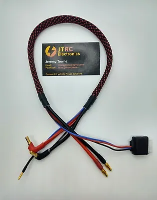 2s 24” Long RC Balance Charge Lead 4-5mm Bullet Hi-Amp Venom Icharger 406 Protek • $18