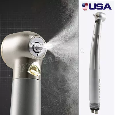 NSK Style Dental Fiber Optic LED E-generator High Speed Handpiece Turbine 4 HOLE • $23.99