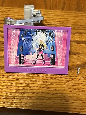 Vtg 2012 Barbie Sisters Dream House Camper RV Glam REPLACEMENT PARTS TV • $17.25