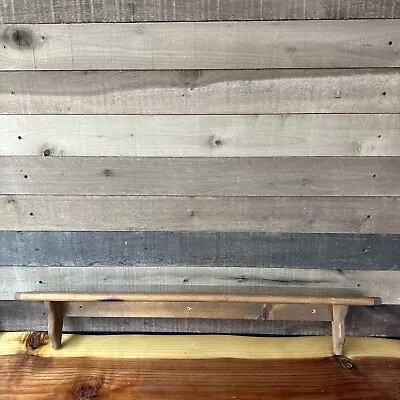 Vintage 36 Inch Long  Wooden Shelf • $35