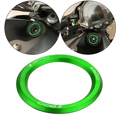 Ignition Key Hole Cover For Kawasaki Z900   Decoration Cover Green • £10.56