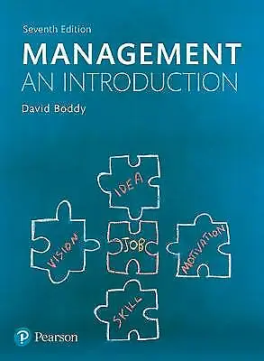 Management  An Introduction By Boddy David  • £16.98