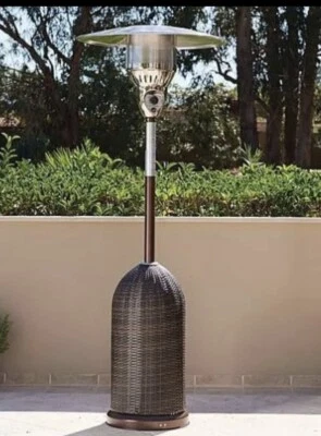 £50 • Buy Garden Gas Patio Heater With Rattan Base.