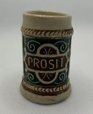 Vintage German PROSIT Miniature Beer Stein Rathskeller Under American House B.M. • $15