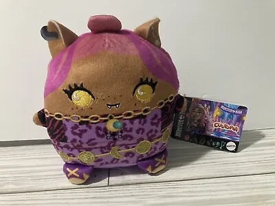 New Monster High Cuutopia Plush Squshie Clawdeen Wolf 5  Cute Kid's Gift • $20.50