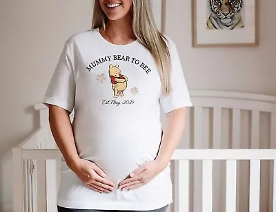 Mum To Be T-shirt Funny Pregnancy Announcement Mummy Gift PregnantMummy Bear • £5.99