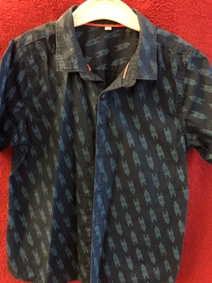 £2.99 • Buy M&S Blue Spaceship Shirt Age 6-7
