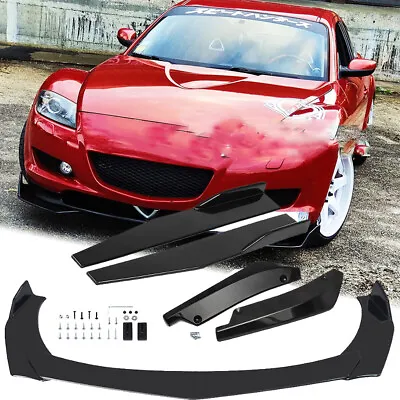 For Mazda RX-8 6 Front Rear Bumper Lip Spoiler Splitter & Side Skirts & Rear Lip • $56.99