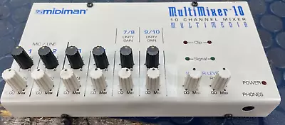 Midiman Multimixer 10 Channel Mixer • $30