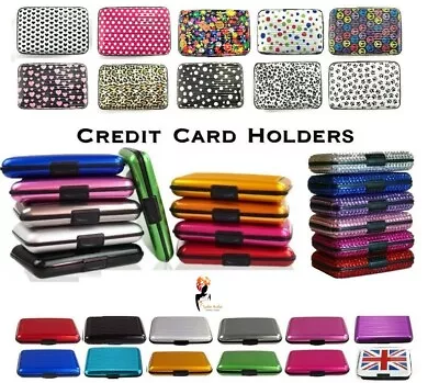£2.96 • Buy RFID Block Aluminium Credit Card Holder B4 Business Security Case Wallet Travel 