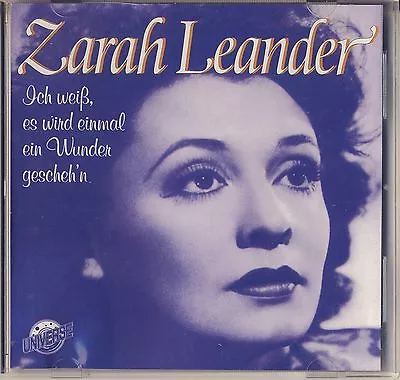 Zarah Leander: Ich Weiß Es Wird Einmal Ein Wunder Gescheh'n Very Good • $10.80