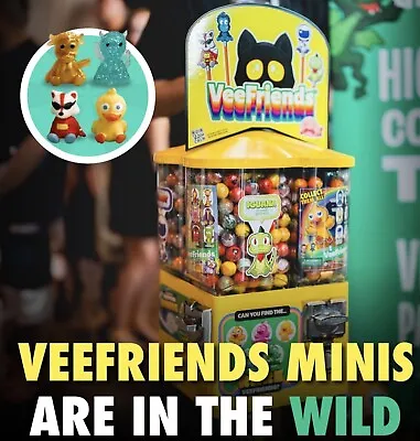 VeeFriends Vending Machine Minis | Season 1 & 2 Random Unopened 1  Mini Capsule • $2.95