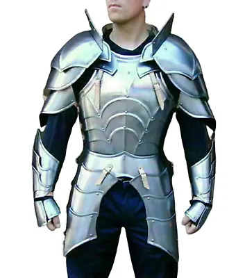 Medieval Half Armor Suit Wearable Half Body Armor LARP Armor Suit Cosplay Armor • £296.14