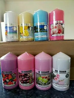 Wickford Co.  Assorted Scented Pillar Candles  • £5.49