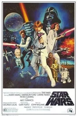 STAR WARS - A NEW HOPE MOVIE POSTER - 24x36 CLASSIC • $4.99