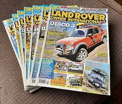 Land Rover Owner International Magazine 2010 Job Lot Bundle • £30