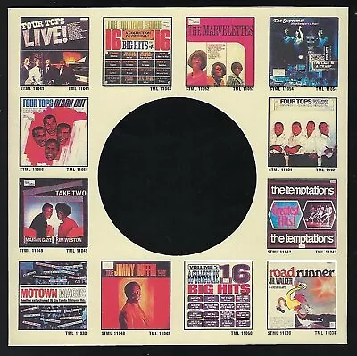 TAMLA MOTOWN (album Covers) - REPRODUCTION RECORD COMPANY SLEEVES - (pack Of 10) • £4.99