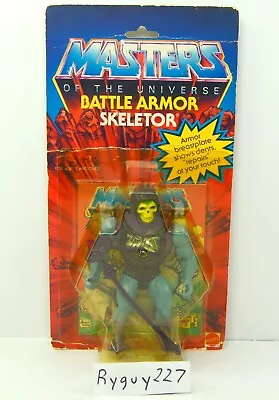 MOTU Battle Armor Skeletor Sealed Masters Of The Universe MOC He-Man Figure • $235