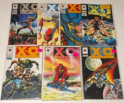 Valiant X-O Man O War Lot Of 7 Comic Books  • $17.60