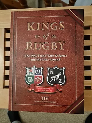 £250 • Buy Kings Of Rugby Commemorating The 50th Anniversary Of The 1959 Lions Tour Signed