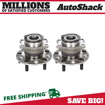 $69.95 • Buy Rear Wheel Hub Bearings Pair 2 For Dodge Caliber 2007-2017 Jeep Patriot Compass